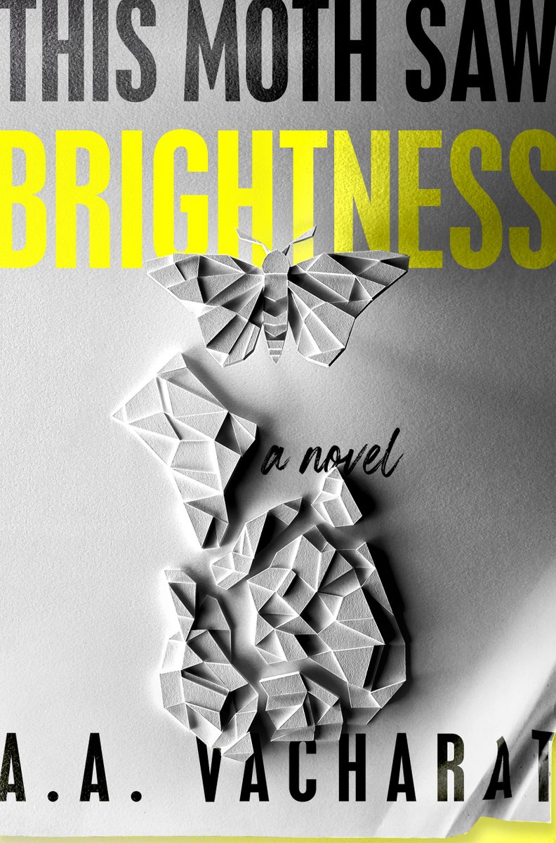 ⭐ Review 
THIS MOTH SAW BRIGHTNESS 
By A. A. Vacharat

ABOUT 
A weird and revelatory debut that vividly captures the dislocation of growing up BIPOC and neurodivergent in a country awash in both conspiracy theories and genuine conspiracies.

See Review ⏬
loom.ly/EZNm470