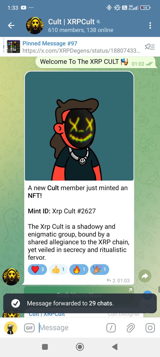<a href="/lynk0x/">lynk</a> Lock The F In XRP CULT Season Incoming 🔥 <a href="/XrpCult/">XRP CULT</a> 🎭
$CULT NFT Bot Is Live! 🔥

Cleanest NFTs On XRPL 🔥 👇 
xrp.cafe/collection/xrp…

Cult Memberships 👇
firstledger.net/token/rpDLbEi1…