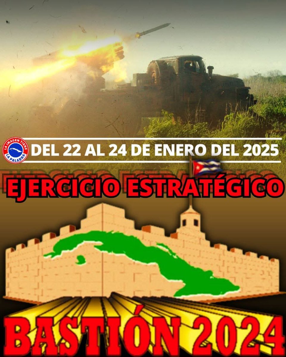 "(...) mientras más se prepara el pueblo, menos peligro tiene la Revolución de que la ataquen (...)".
#Bastión2024