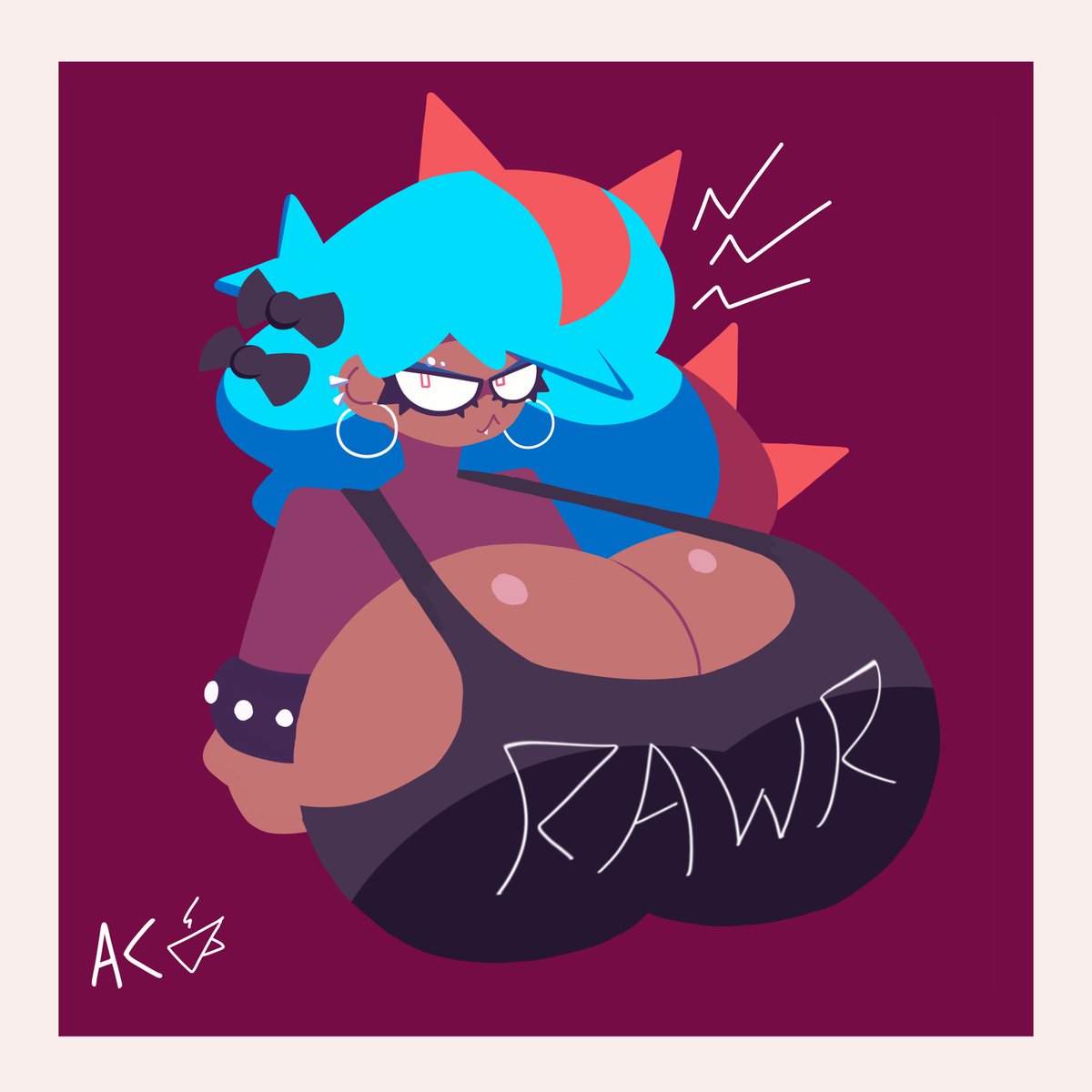 Hey. What are YOU looking at?? 💙🎸