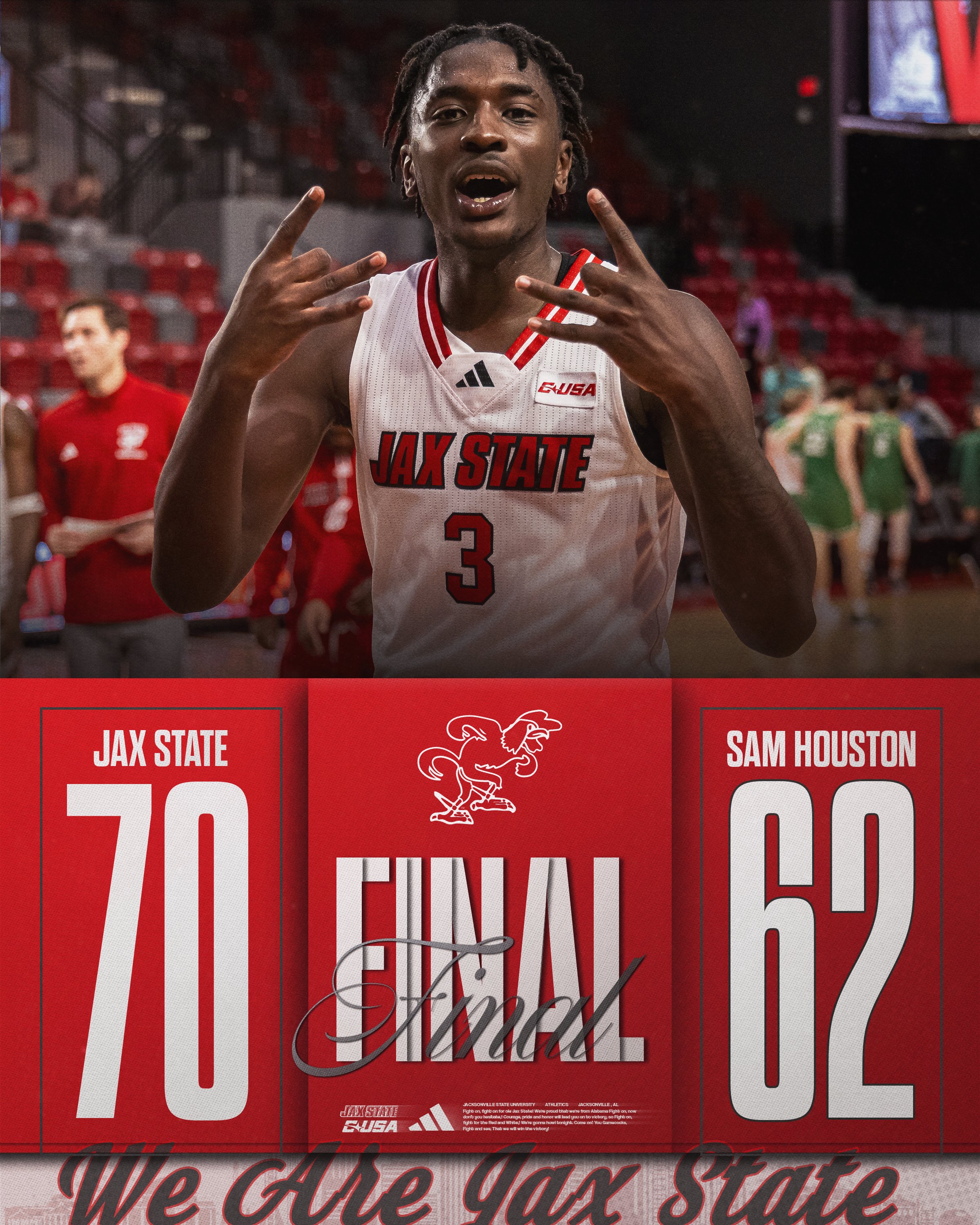 Jax State Basketball JaxStateMBB X