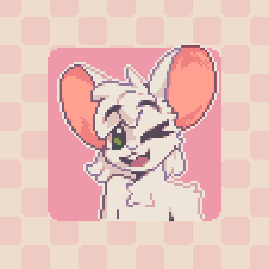 a cute #Rodent: Reggie (@/Whygena_Draws) for #pixel_dailies <a href="/Pixel_Dailies/">Pixel Dailies</a> #pixelart