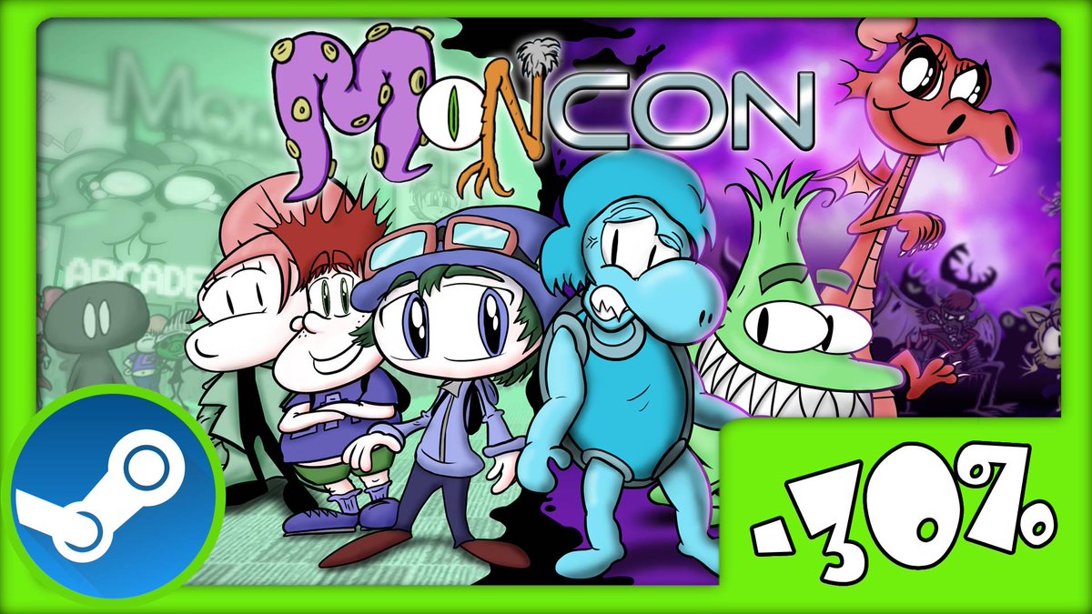 MegaMainframe's tweet image. MonCon is 30% OFF for the week!
Go pick up our biggest, wildest game yet!
#SteamSale #Steam #RPG #SocialAnxiety
store.steampowered.com/app/1474300/Mo…