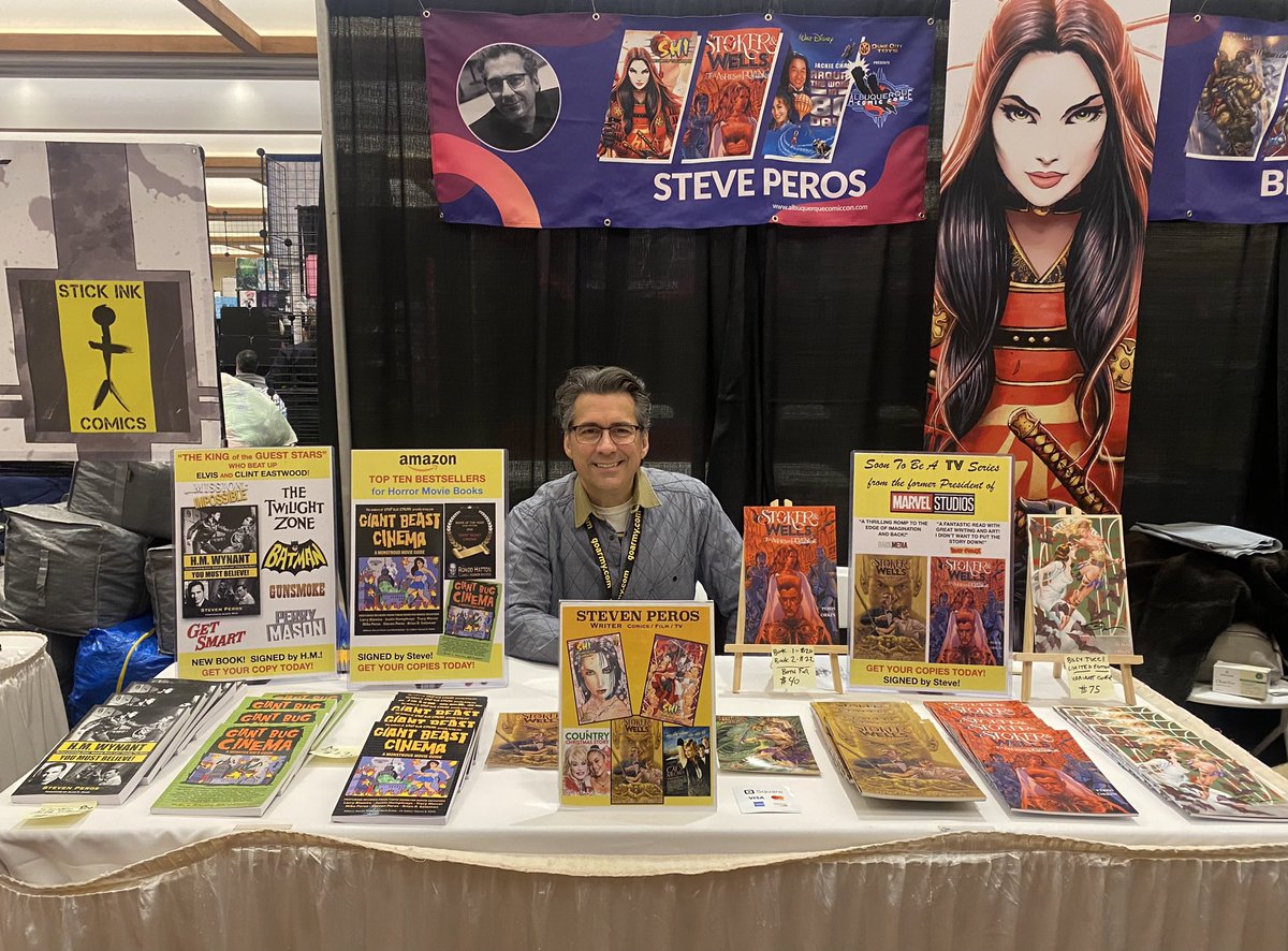 STEVEN PEROS (@stevengperos) on Twitter photo Who lives in #Albaquerque? Come to <a href="/ABQComCon/">Albuquerque Comic Con</a> and say hello! Who lives in #Albaquerque? Come to <a href="/ABQComCon/">Albuquerque Comic Con</a> and say hello!