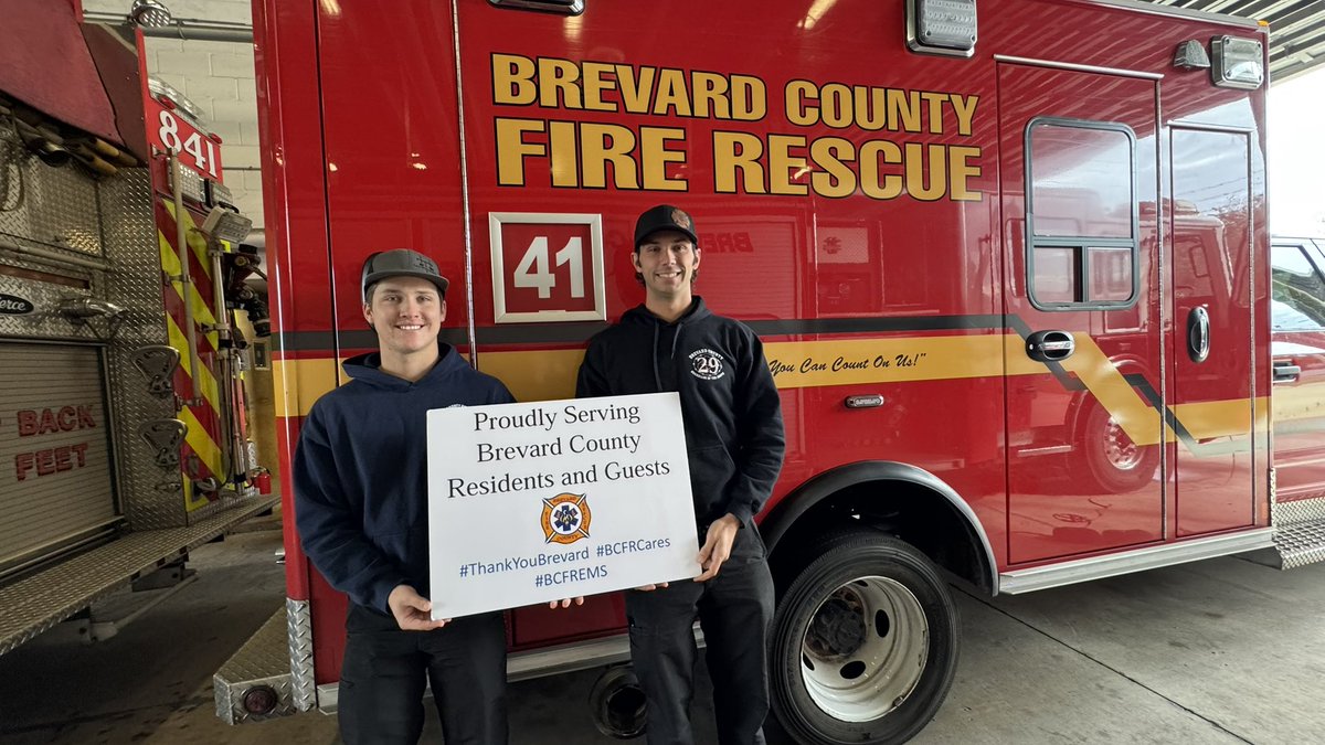 From 1/10-16/25, BCFREMS responded to: 
Trauma Calls-193
Medical Calls-803
Fire Calls-17
Motor Vehicle Crashes-92
ALS Transports-380
BLS Transports-450
Total Transports-831
PulsePoint-1
#BCFREMSProud  
#ProudlyServingBrevardCounty #EMS #BCFREMS #EMSOfficer