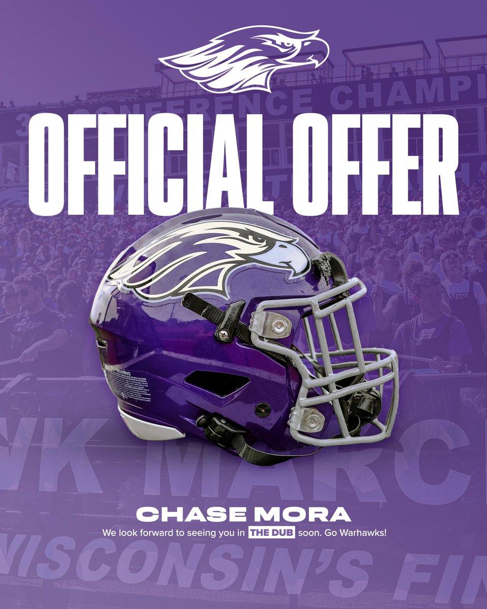 chase_mora67's tweet image. After a great college visit and conversation with @CoachRindahl and @CoachBSmithback I am excited to receive my 9th offer to continue my academic and athletic career at UW Whitewater.