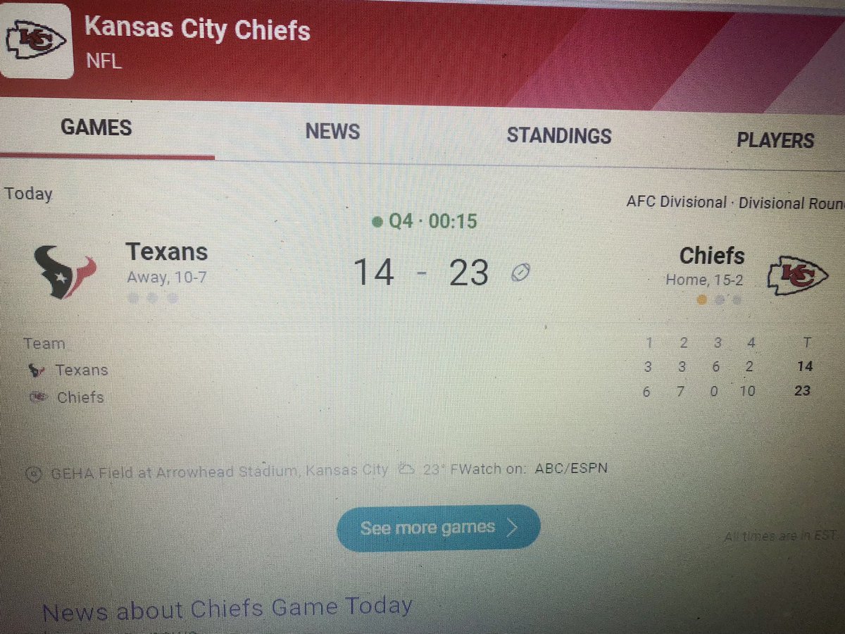 Centerfield6Ray's tweet image. What’d I say? Chiefs by 9