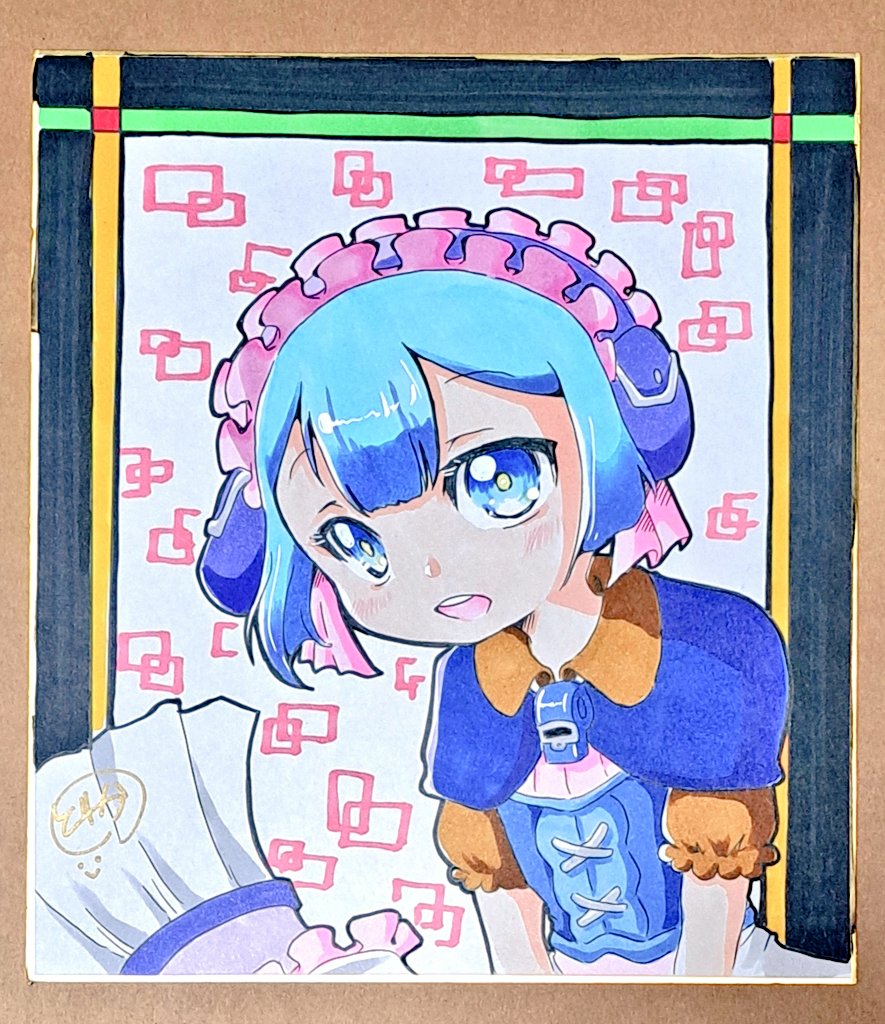 今回持っていく80年代美少女キャラ色紙は先程のポスト通りですが、新刊は冬コミの絵本含めてありません💦腐女子の家にドラえもんがやってきた総集編は持っていきます。あとマルルクちゃんもお迎えいただけるお師さまいらっしゃいましたらぜひ。総集編サンプルは⬇ご覧ください!
#美少女パラダイス6