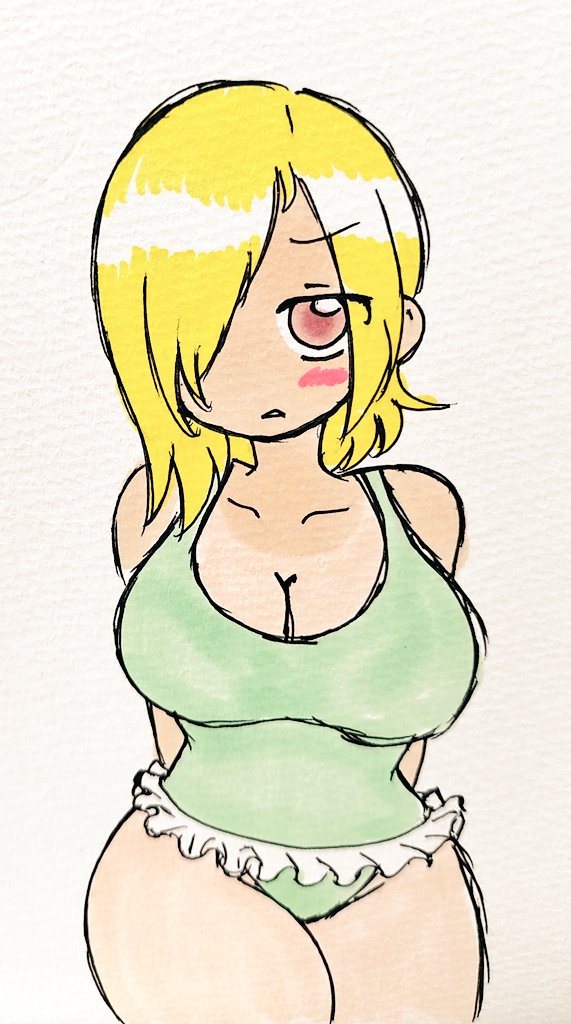 #寒い時こそ水着絵を貼ろう 