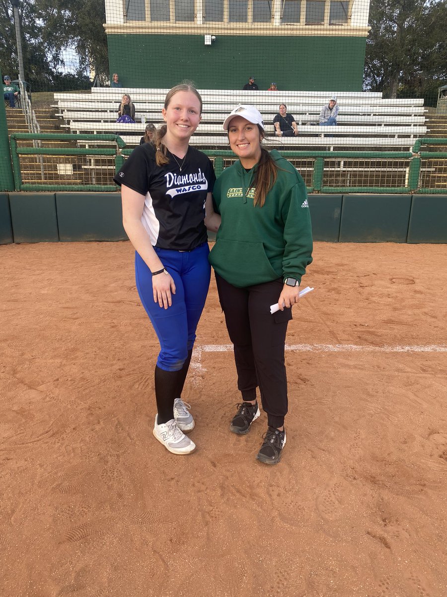 I loved being back with <a href="/SaintLeoSB/">Saint Leo Softball</a> today! Thank you <a href="/EKinberger/">Erin Kinberger</a> <a href="/Zcarv_1/">Zack Carver</a> <a href="/saintleocoach/">Coach Pat</a> &amp; <a href="/lexcarver3/">Lexi Carver</a> for another fantastic camp! I enjoyed all of the new hitting drills we got to learn today &amp; spending the day with such great people! <a href="/strickerwasco/">Wasco Diamonds 16U SS</a> <a href="/SueStricker1/">Sue Stricker</a> <a href="/coach2morrow/">Coach Morrow</a>