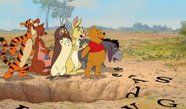 JohnRDallasJr's tweet photo. Think, think, think... Oh, bother! 

Celebrate National Winnie the Pooh Day by streaming these movies and shows, thanks to @USATODAY.

Something must make us smile today.  It's Winnie to the rescue, again. 

https://t.co/iuTs5IVziT