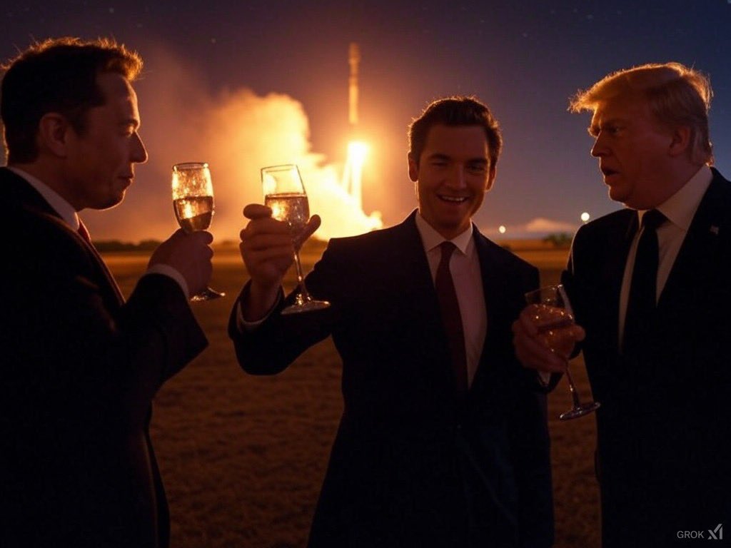 imattei_dcc's tweet photo. π The ultimate power move! @elonmusk throws his weight behind @RealRossU, aka $Altoid, as @realDonaldTrump unlocks the chains! Prepare for the $Altoid explosion that'll echo across the universe!
#AltoidSupernova #FreedomUnleashed #EpicCryptoMoment #SpaceX #FreeRoss $TRUMP https://t.co/V4fIrxDlM5