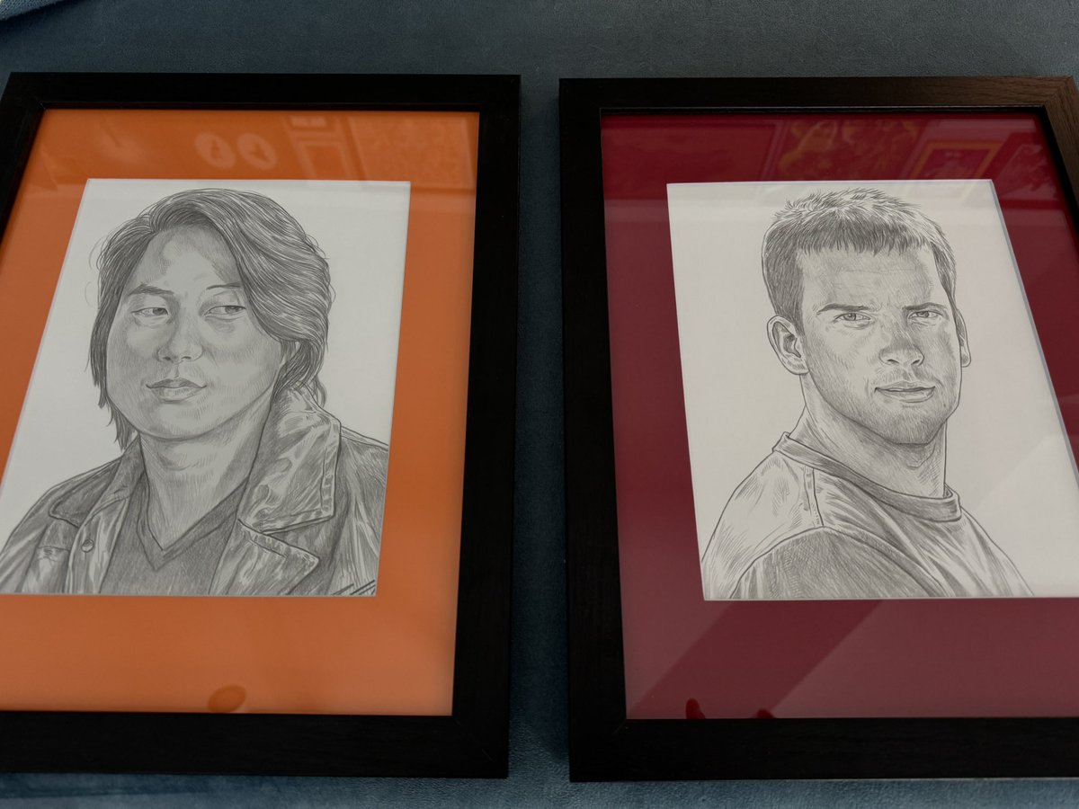 GermainLussier's tweet photo. Some new additions to the art collection going on the wall. 

Thank you @cuylersmith for respecting the classics https://t.co/9V5ztGmraW