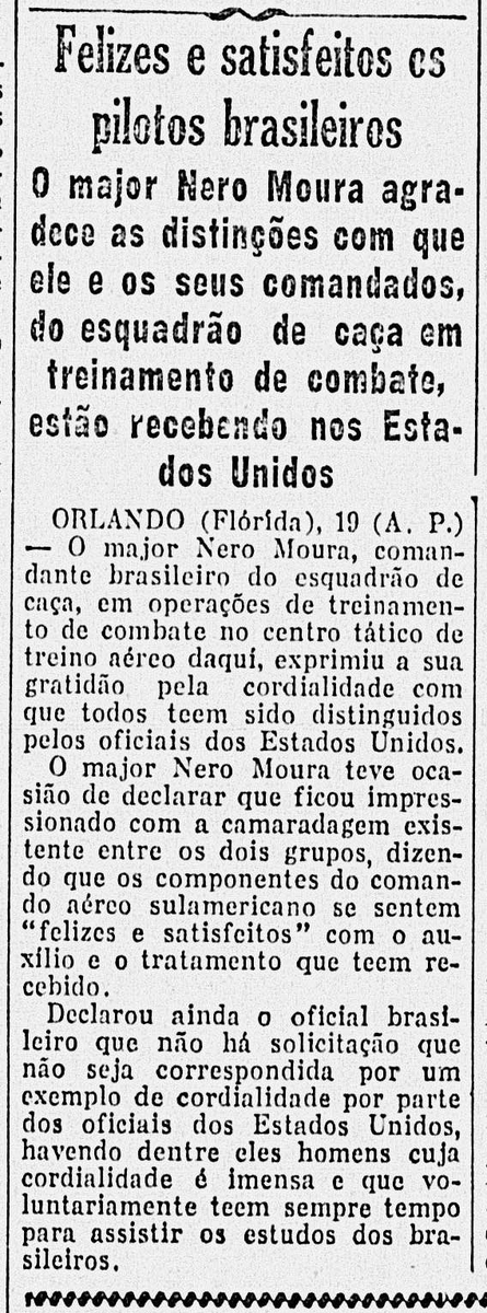 sentandoapua's tweet photo. Notícias da 2ª Guerra: 19JAN1944-Felizes e satisfeitos os pilotos brasileiros https://t.co/8ZYKKxJ1ur 

#JAN44 #ANoite #WWII #FAB #pilotos #felizes @fab_oficial https://t.co/3mrSMoVoM5