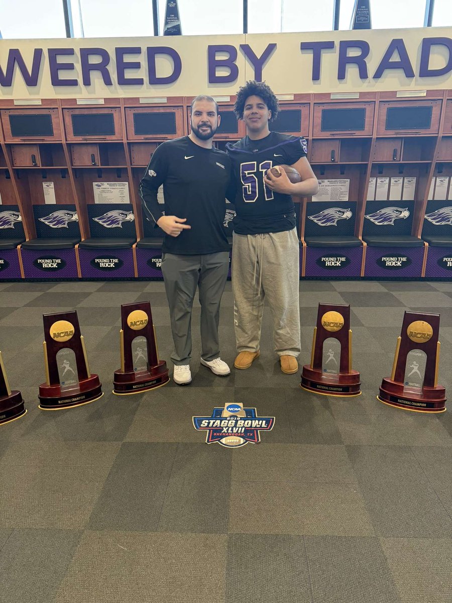 After a great official visit I’m blessed to have received an offer from <a href="/WarhawkFootball/">Warhawk Football</a> 

<a href="/CoachBSmithback/">Blake Smithback</a> <a href="/CoachRindahl/">Jace Rindahl</a> 
<a href="/korthj/">Jeramie Korth</a> 

<a href="/MJ_NFLDraft/">Mark Johnson</a> <a href="/PrepRedzoneWI/">Prep Redzone Wisconsin</a>