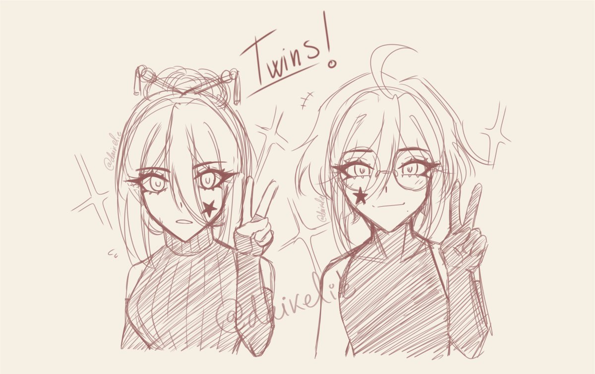 daikelie's tweet photo. Two out of many oc's ✌️

Kina &amp; Inke

#ikes #KinaIkes #InkeIkes #originalcharacter #originalcharacters #originalcharacterart #oc #ocdrawing https://t.co/b2HgerkABn