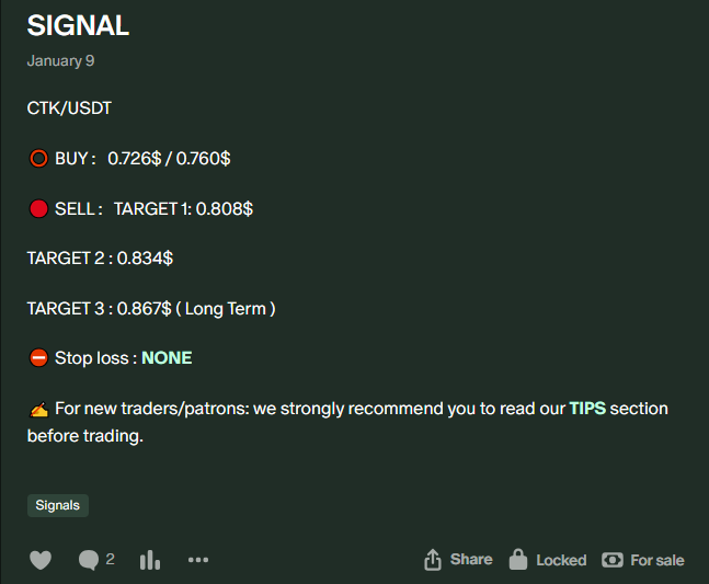 BullCryptoPR's tweet photo. $CTK/USDT
Target 3+ exceeded✅
Premium Profit : +20% 
more signals📷pinned POST https://t.co/5parIYNsqE