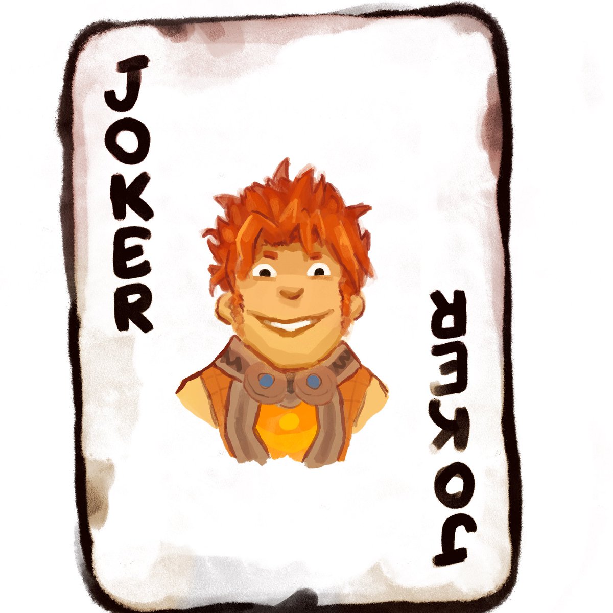 face_nemesis's tweet image. I cannot play balatro without saying “heh what a bunch of jokers” to myself nonstop here’s joker reyn