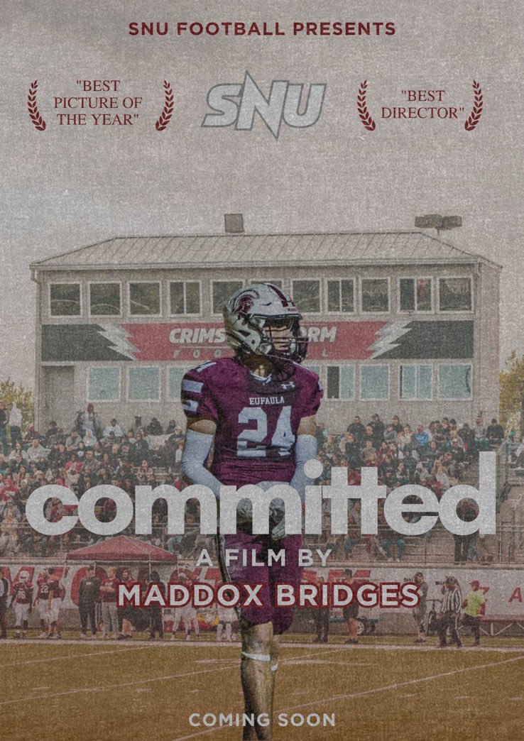 After an amazing visit with <a href="/SNUFootball/">SNU Football</a> I will be committing to the crimson storm⚡️ Ready to compete and put in that work at the next level🔴🔵

<a href="/Coach_Indy/">Indy Siehndel</a> 
<a href="/CoachHada/">Dustin Hada</a> 
<a href="/Datcoachwest/">Datcoachwest</a>