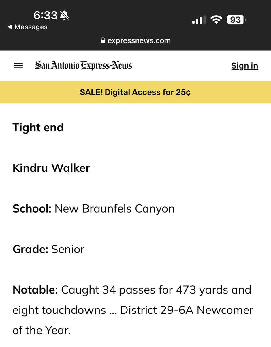 #AGTG Super blessed to receive All-Area