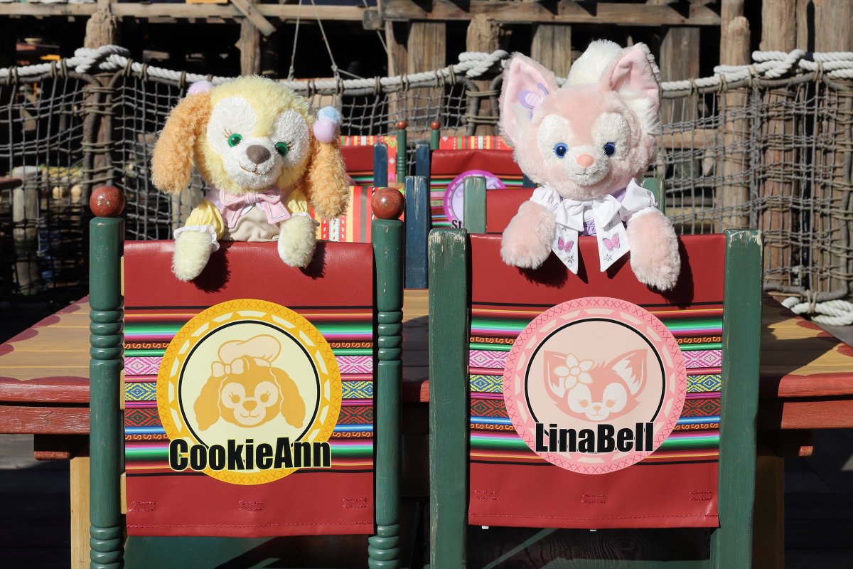 僕のイス！🐻🐱
私のイス！🐶🦊

#TDR
#Duffy
#ミゲルズ