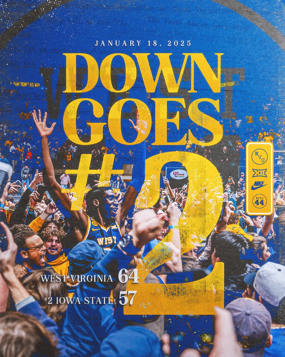 ⬇️2⃣

#HailWV