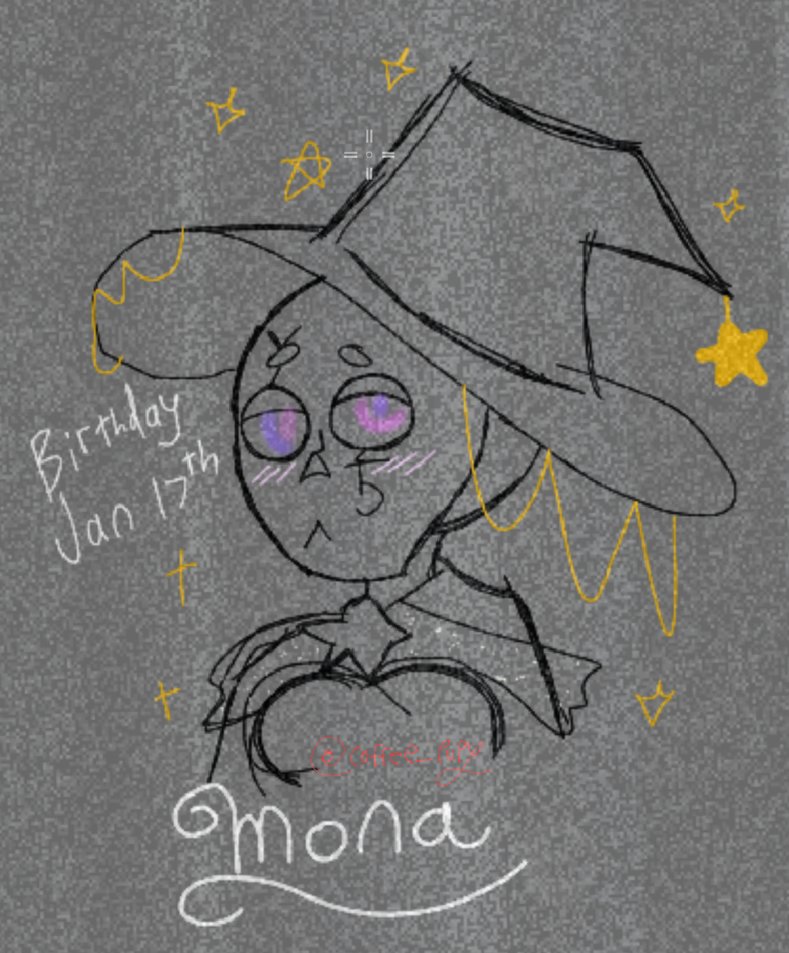 Did you know ⁉️ it was Mona's birthday on the 17th? This year I'm gonna do a project to doodle most of my OCS birthday.
