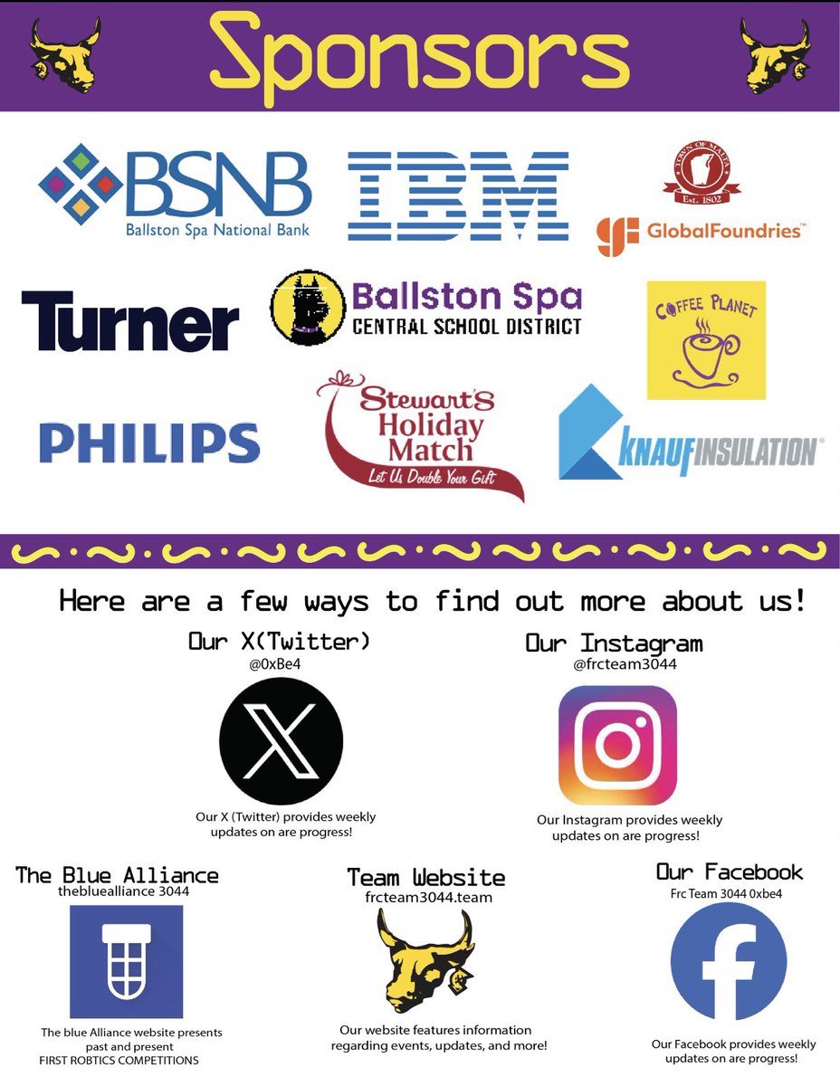FRC Team 3044 (@oxbe4) on Twitter photo We had a big week of work and even bigger Saturday! Check it out. <a href="/BSPAHS/">BSPAHS</a> <a href="/BSCSD/">Ballston Spa CSD</a> <a href="/NYTVFRC/">NY Tech Valley FRC</a> We had a big week of work and even bigger Saturday! Check it out. <a href="/BSPAHS/">BSPAHS</a> <a href="/BSCSD/">Ballston Spa CSD</a> <a href="/NYTVFRC/">NY Tech Valley FRC</a>