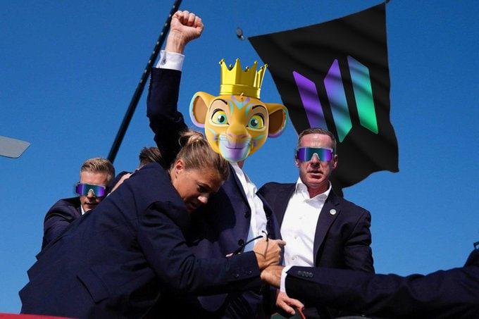 Solcat is ready to rise and shine!  🦁✨

🔥Gear up for a week of big moves and new beginnings. With tomorrow marking Trump's inauguration, we’re feeling the momentum! 

Who knows, maybe some $TRUMP x $SOLCAT is waiting for you🤔