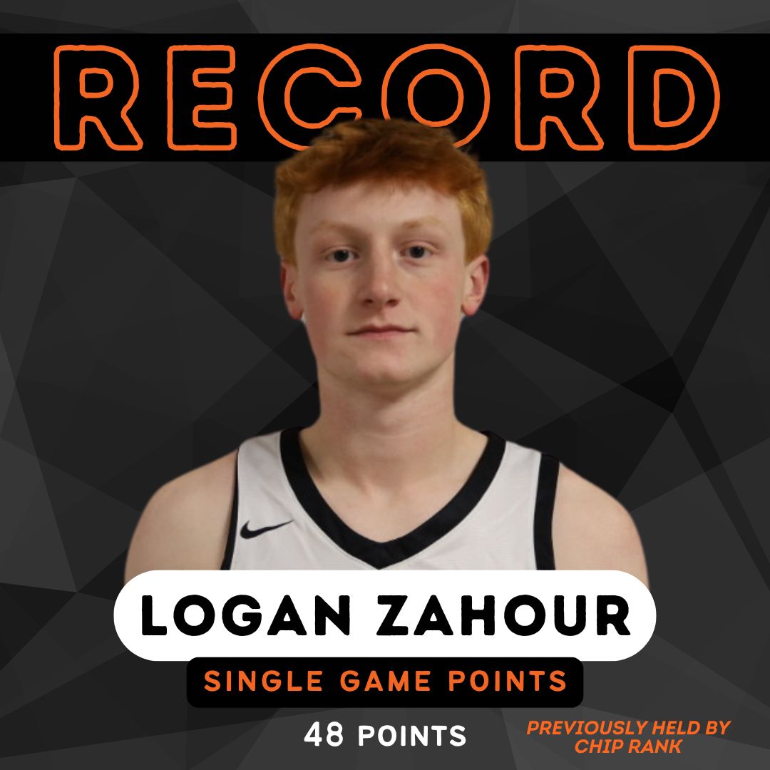 RECORD BROKEN!

Congratulations to Logan Zahour from our Boys Basketball team for breaking the single game points record with 48 points!

#UnleashTheDogs