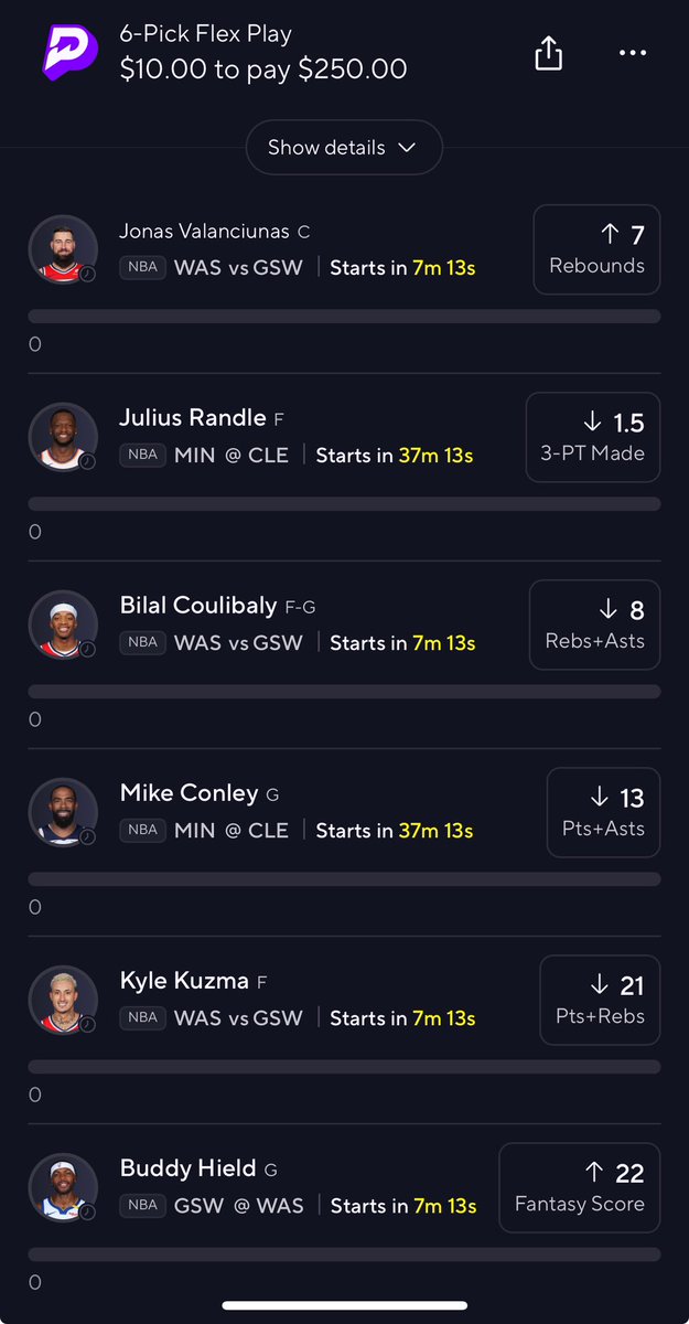 24_SETAPART's tweet photo. I’ll start adding the link incase you guys want to tail but this slate was just based on heart lol and research https://t.co/CrzCY1Z1wF #PrizePicks @NBA #UnderdogFantasy https://t.co/JA6I2WsxHT
