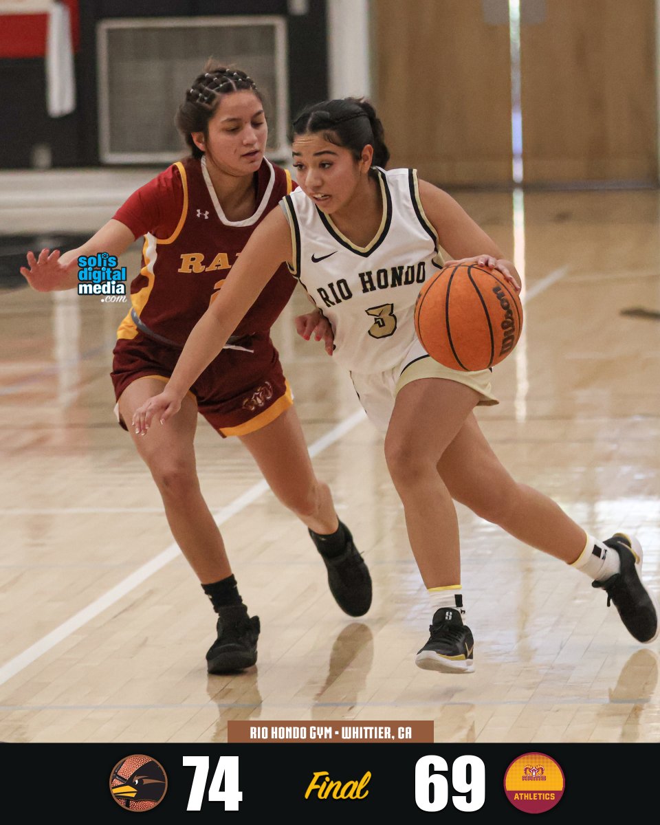 Roadrunners Grind Out Thrilling Victory Over Victor Valley, 74-69

In a nail-biting contest, Rio Hondo Women's Hoops held their ground to edge out Victor Valley College, 74-69. The game was a back-and-forth battle, featuring three ties and 17 lead changes, with no team gaining