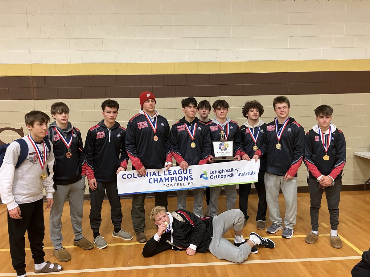 Colonial League (@colonial_league) on Twitter photo Congratulations to Saucon Valley on winning the Colonial League Wrestling Tournament Championship . Congratulations to Saucon Valley on winning the Colonial League Wrestling Tournament Championship .