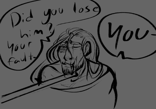 Star_Drenched's tweet photo. (OC) He didn't leave with his love in time, his home became a prison https://t.co/Ye2ieaOOuo