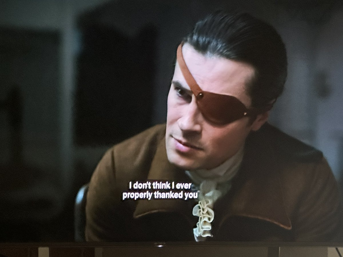 🌟🌟Lord John Grey and Claire 🌟”Thankyou for everything you did for me” “You saved my life” Claire 
“We saved each other “
Lord John Grey ❤️ A Hundred Thousand Angels.'