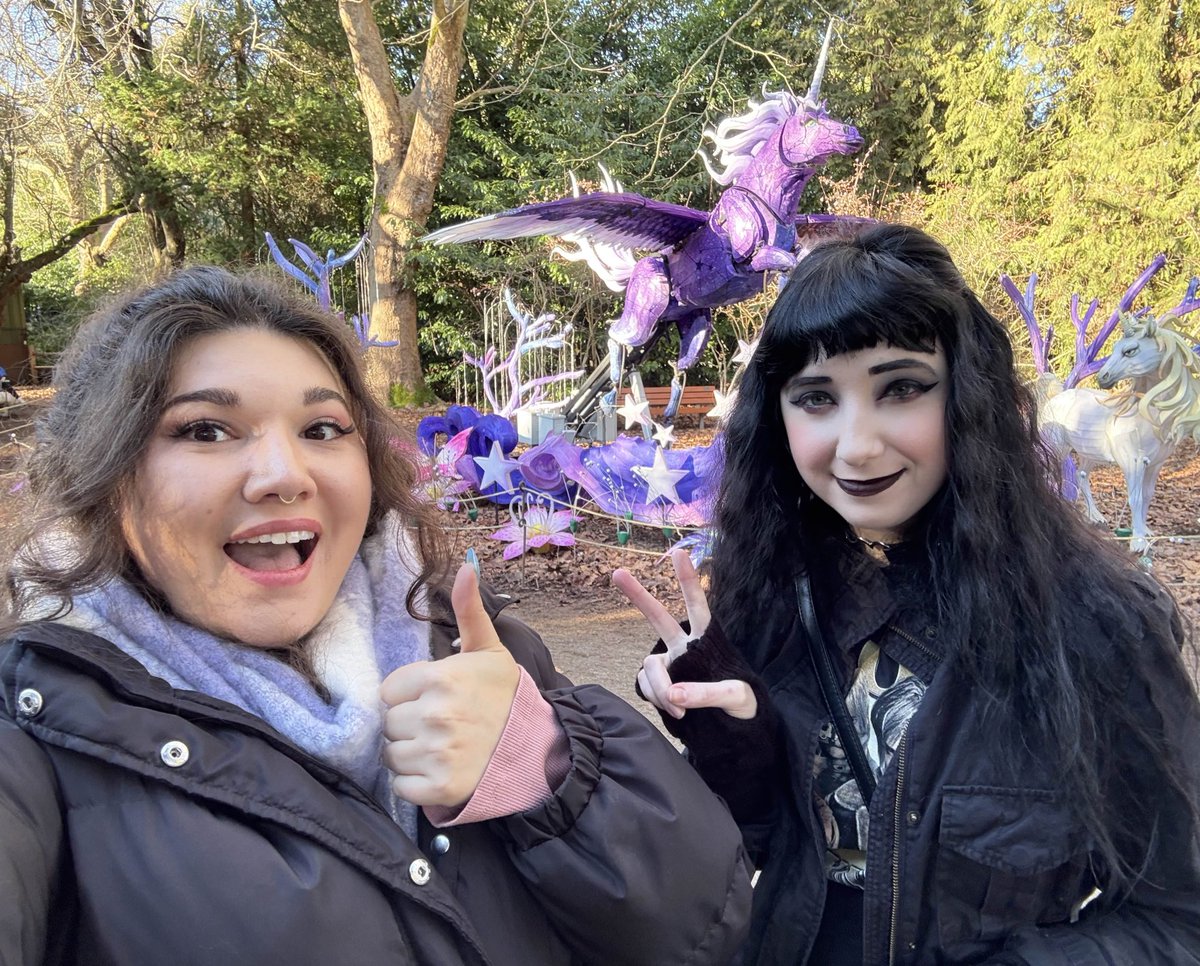 just two girls who don’t leave their houses going outside 🤠