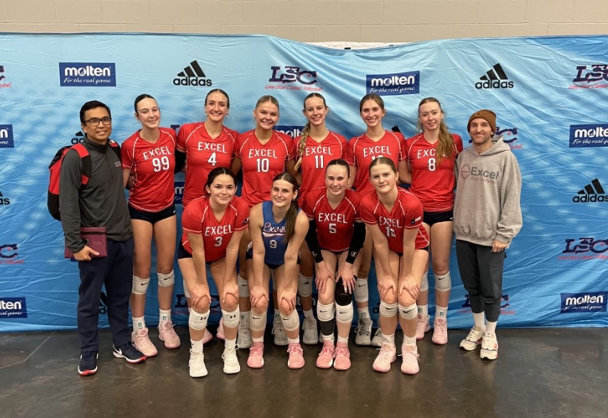 18 Red goes undefeated day 2 and wins their pool at the 18 Open <a href="/lonestarclassic/">Lone Star Classic</a> Qualifier! Gold bracket and Final Four! #ExcelVBC <a href="/Excelrocks/">Excel VBC</a>