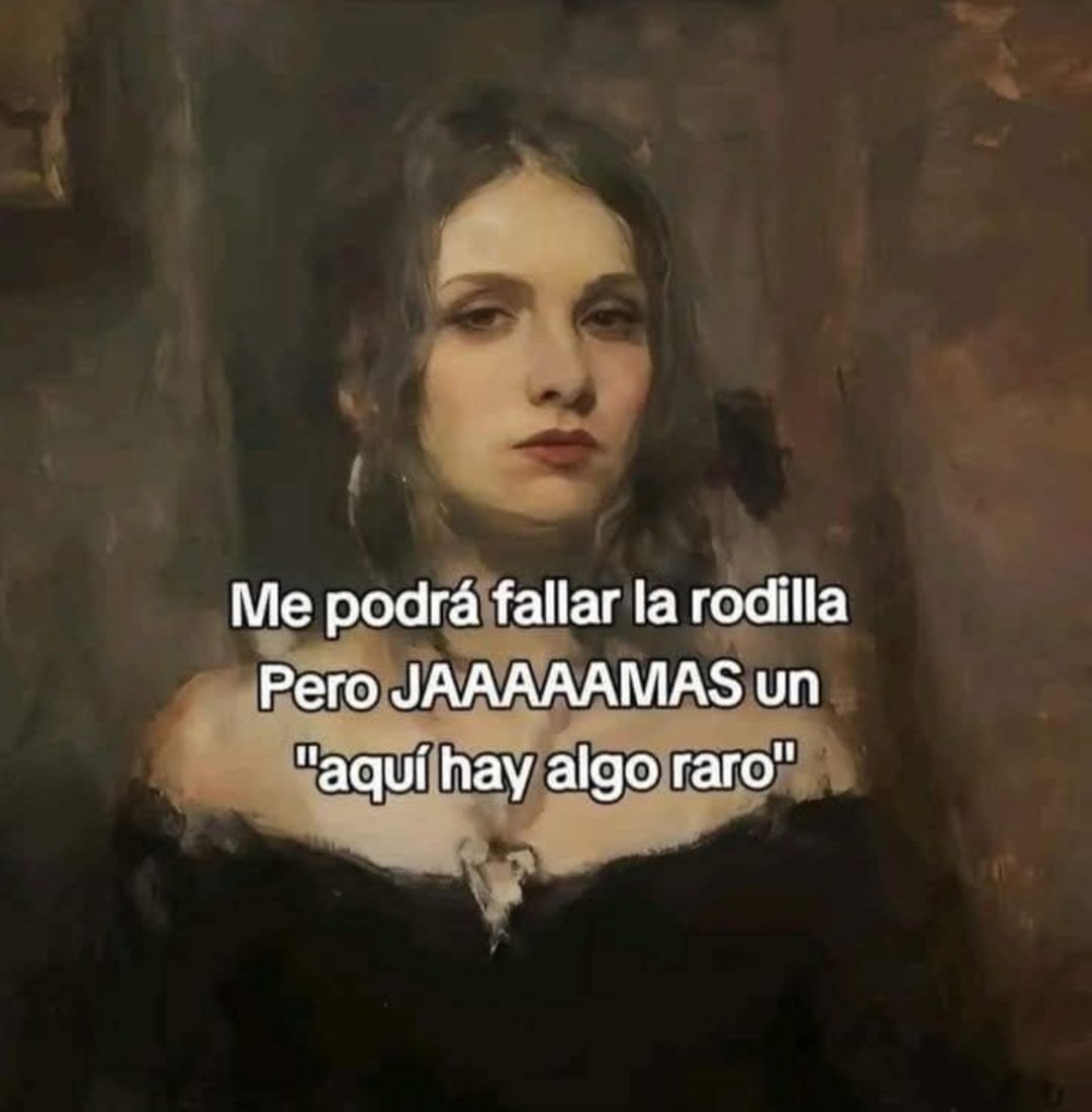 Bibp2408's tweet photo. La rodilla me puede fallar, la intuición jamás... https://t.co/aMM9LaZdXP
