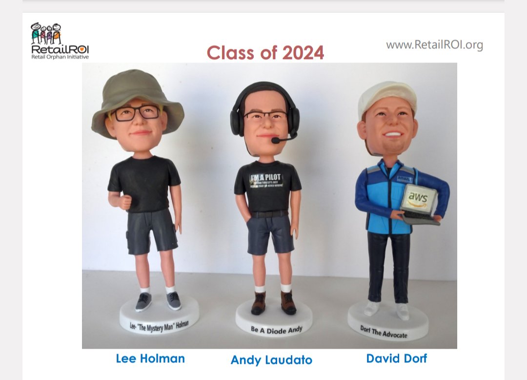 Randy Cucerzan (@randocuc) on Twitter photo Congratulations to the <a href="/RetailROI/">RetailROI</a> 2024 Bobbleheads recipients <a href="/AndrewLaudato/">Andrew Laudato</a> <a href="/dordav/">David Dorf</a> and <a href="/IHLHolman/">Lee Holman</a> awarded in NYC at RetailROI SuperSaturday event last weekend. Well deserved!
Over $350k was raised for vulnerable children worldwide!
<a href="/gregbuzek/">Greg Buzek</a> <a href="/vmcantrell/">Vicki Cantrell</a> <a href="/JeffPR/">Jeff Roster</a> Congratulations to the <a href="/RetailROI/">RetailROI</a> 2024 Bobbleheads recipients <a href="/AndrewLaudato/">Andrew Laudato</a> <a href="/dordav/">David Dorf</a> and <a href="/IHLHolman/">Lee Holman</a> awarded in NYC at RetailROI SuperSaturday event last weekend. Well deserved!
Over $350k was raised for vulnerable children worldwide!
<a href="/gregbuzek/">Greg Buzek</a> <a href="/vmcantrell/">Vicki Cantrell</a> <a href="/JeffPR/">Jeff Roster</a>