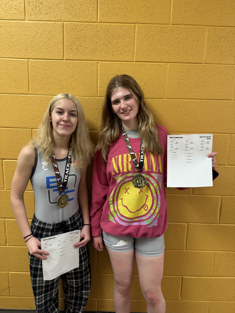 LBcavswrestling's tweet image. Congratulations to Serenity Shearer and Trinity Martin on their 1st Place finishes at the 2025 PWC Winter Bash. 
@LBHS_AD 
@CavFoundation