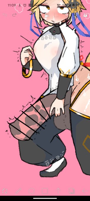 模様までちゃんと描いたけどモザイクで全部潰れるんだよね🥹 