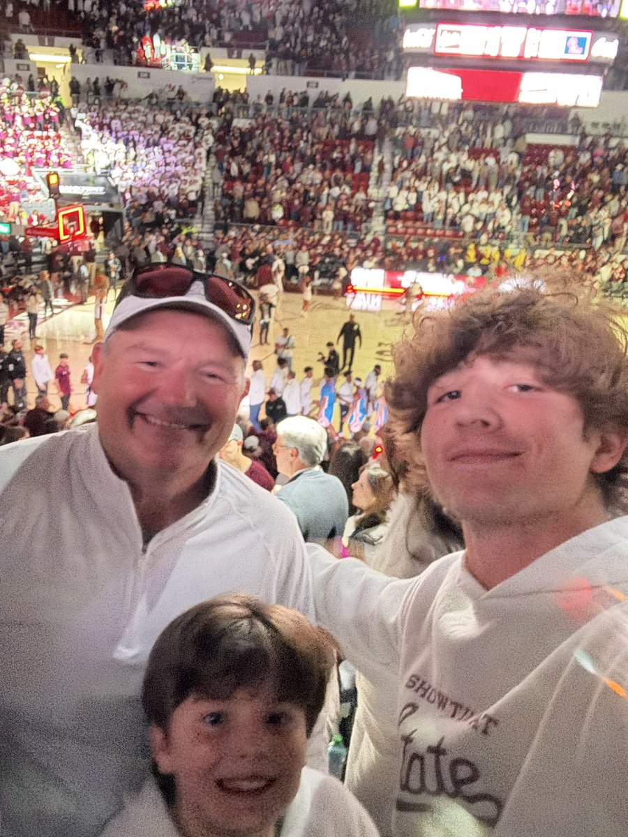Hail State! Fun time. Great game. <a href="/CadenClay10/">Caden Clay</a> <a href="/DawnDuncs/">Dawn Duncombe</a>