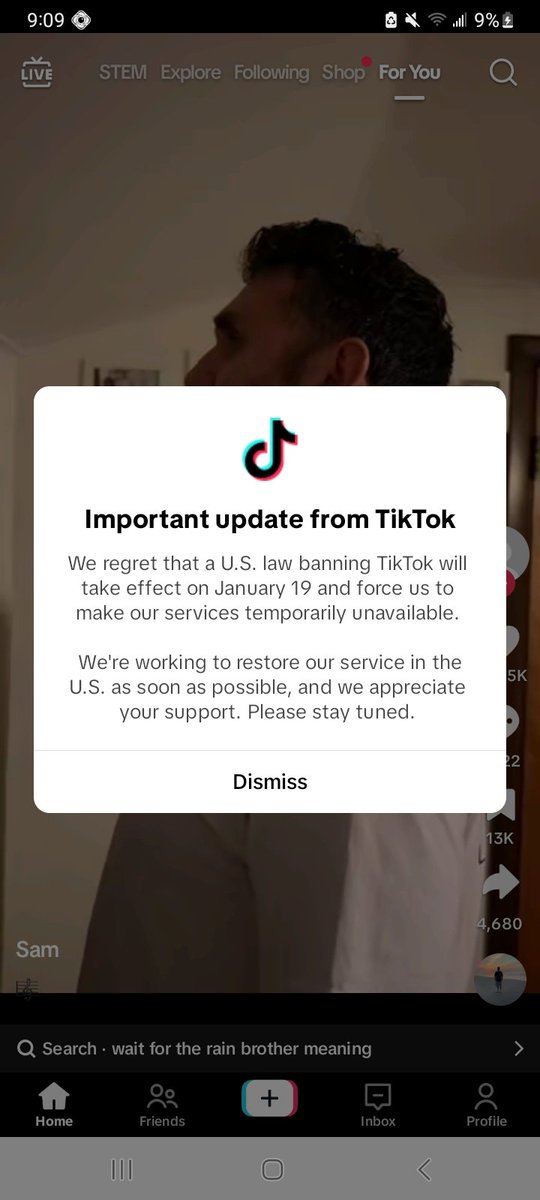 zimbiedog's tweet photo. Rip tik tok https://t.co/5vyK1ab2vt
