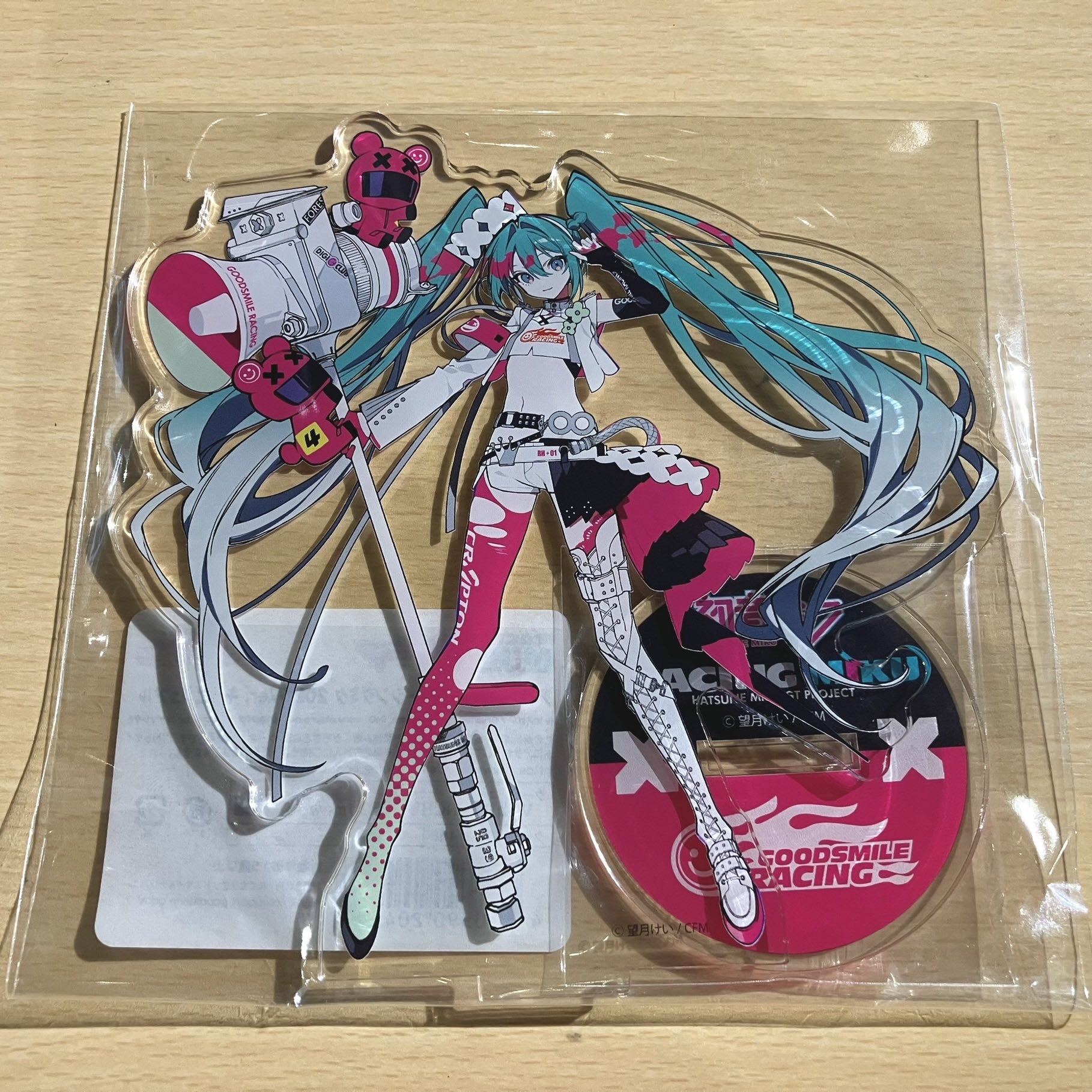 フィギュアメーカーGift -初音ミク レーシングVer.2018 アクリル