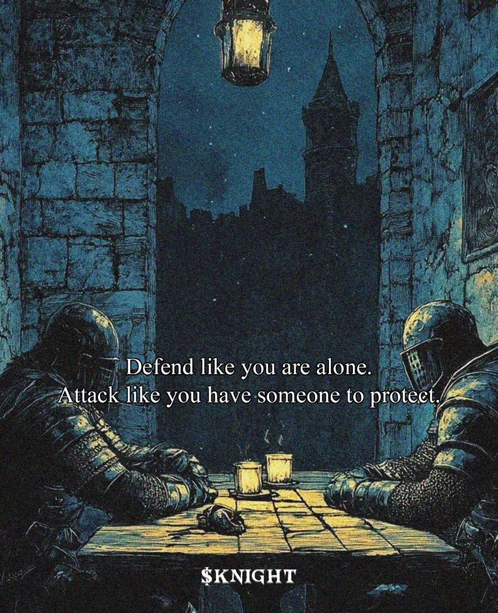 Good morning brethren! Solana pumping, memecoins pumping, the general mood is starting to get euphoric. Lets show the world, how $KNIGHT is more than worthy of everyones recognition! We’ve pumped even through the weekend! Lets brew a morning coffee an break that 100k barrier!⚔️