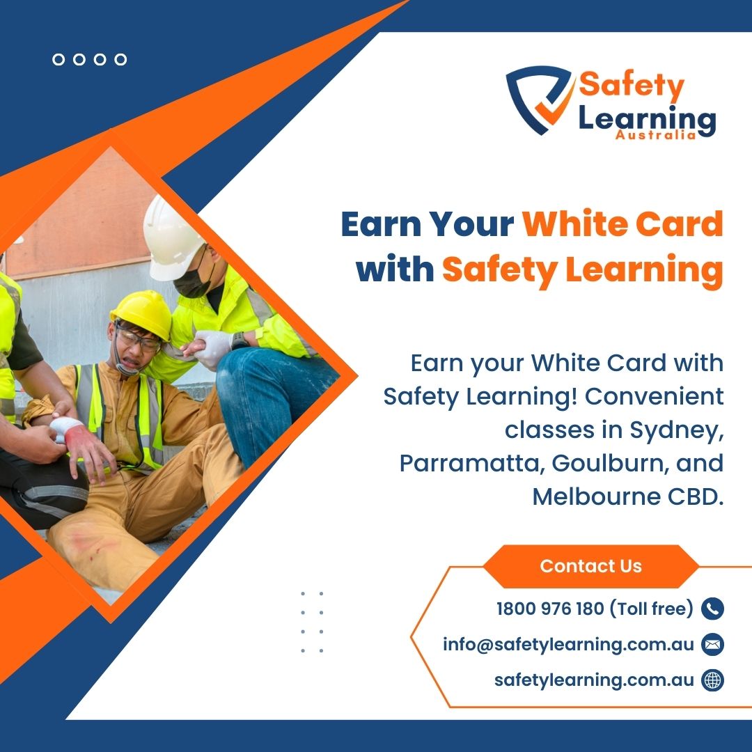 ElvaEliza714812's tweet image. Ready to kickstart your construction career? Our White Card training is your gateway to working safely on Australian construction sites.
Locations: Sydney CBD, Parramatta, Goulburn, Melbourne CBD
👉safetylearning.com.au
#WhiteCardTraining #SafetyLearning #Workplace #Australian