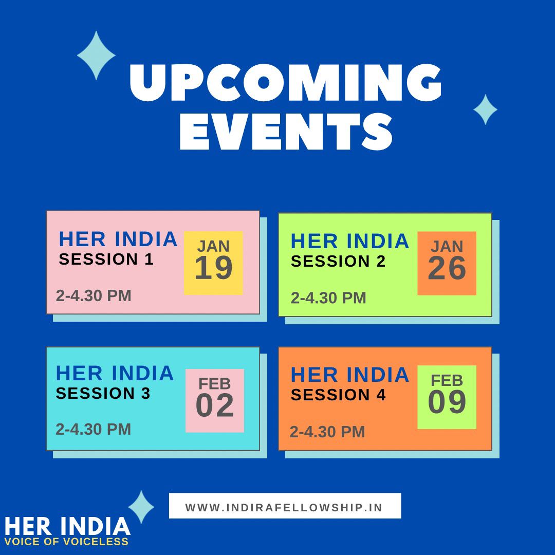 IndiraFellowHP's tweet photo. Upcoming Events of Indira fellowship.
#shaktiabhiyan #indrafellow #power #politics #leadship https://t.co/eUaK44e5RR