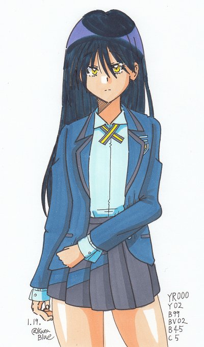 機動戦士ガンダムジークアクスよりニャアンを描きました。彼女がどんな活躍をするのか今から楽しみです。 