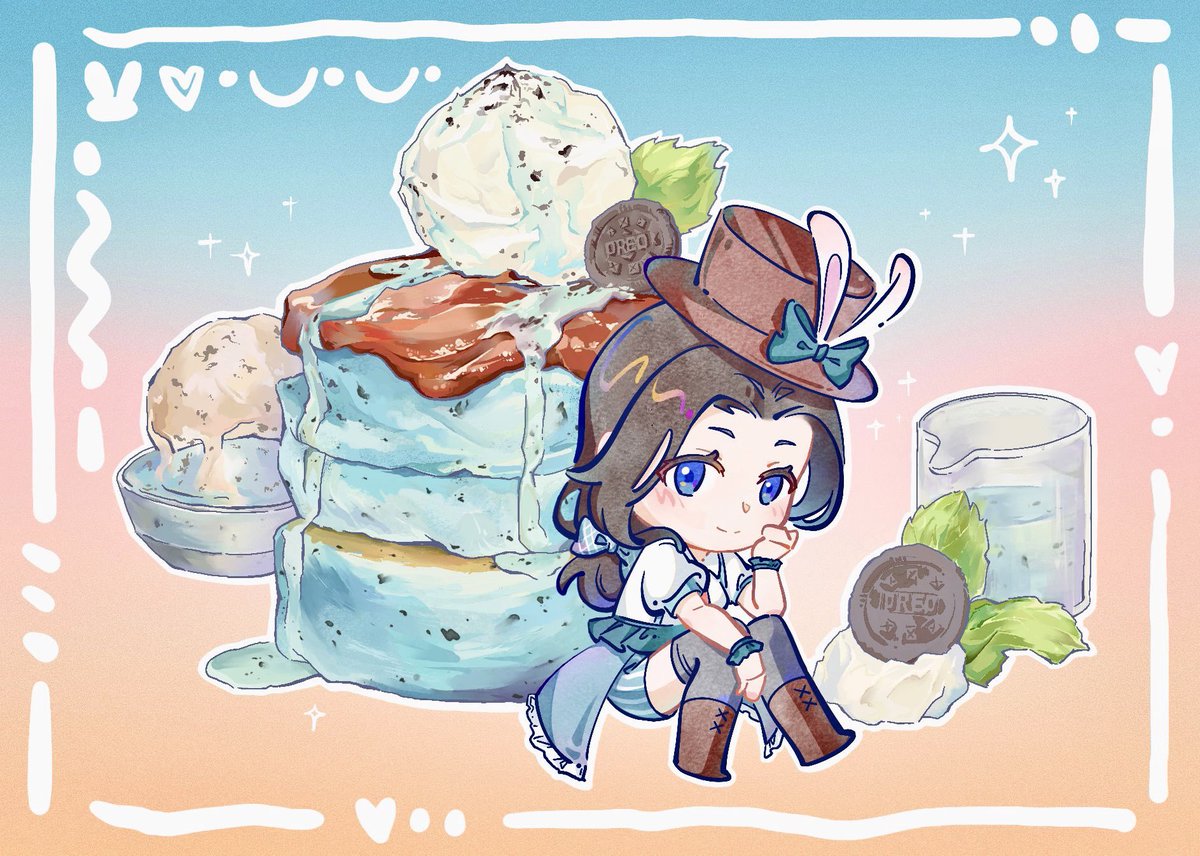 RCY_h2o2's tweet image. ＃バンドリ #和奏レイ
🍰
蛋糕临摹自KaileneFalls