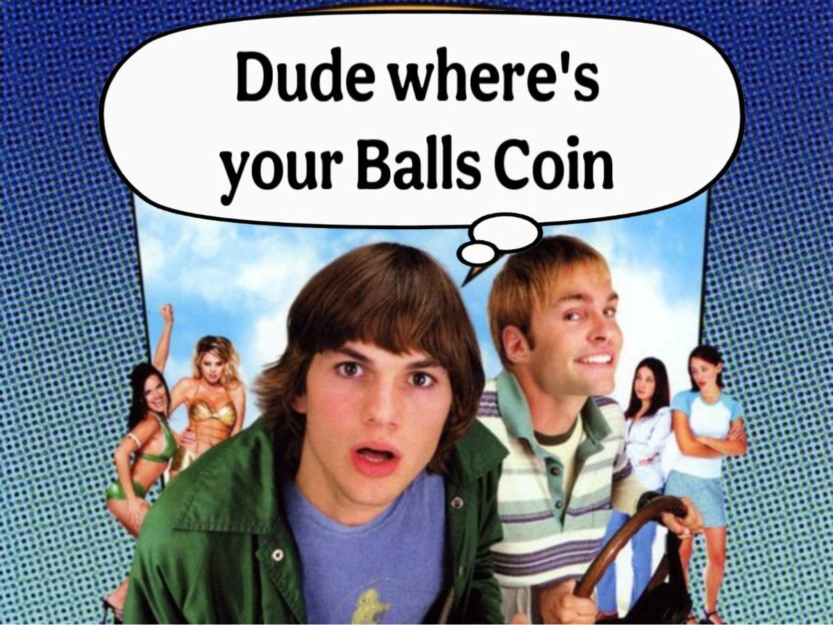 Have you checked your $Balls today? 

Oh you don't have any?

#BallsForACause #bullrun 

Ca: 6ZFLrwtqRUT9D2yjvT3pFxUUAbcBMBWAEwT5c2bKpump